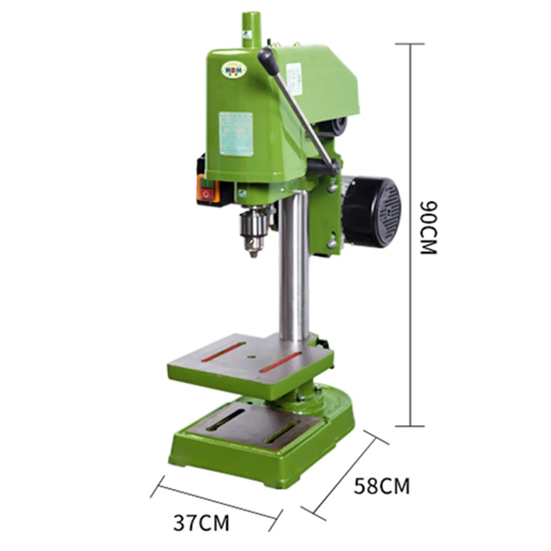 Verkauf SWJ-12 Serie Tapper Desktop Tippen Maschine Interne Gewinde Spindel Kegel B16 Spindel Geschwindigkeit Bereich 260/440/750rpm