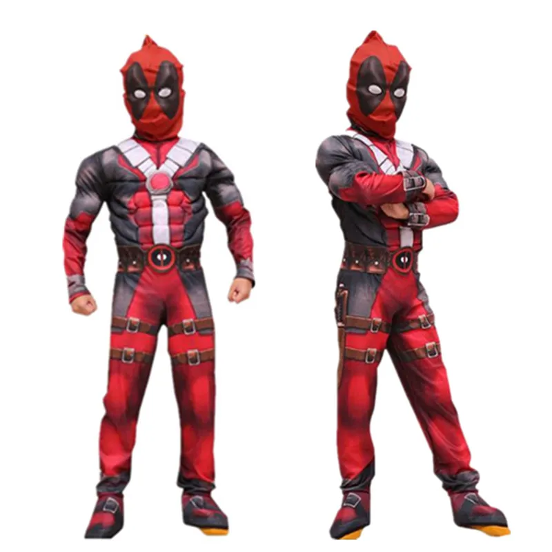 Мышцы фильма Дэдпул для костюмированной вечеринки костюм детский день рождения