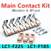 magnetic contactor main contact assembly lc1 f185 contact bridge lc1 f225 stationary and moving contacts accessories repair kit