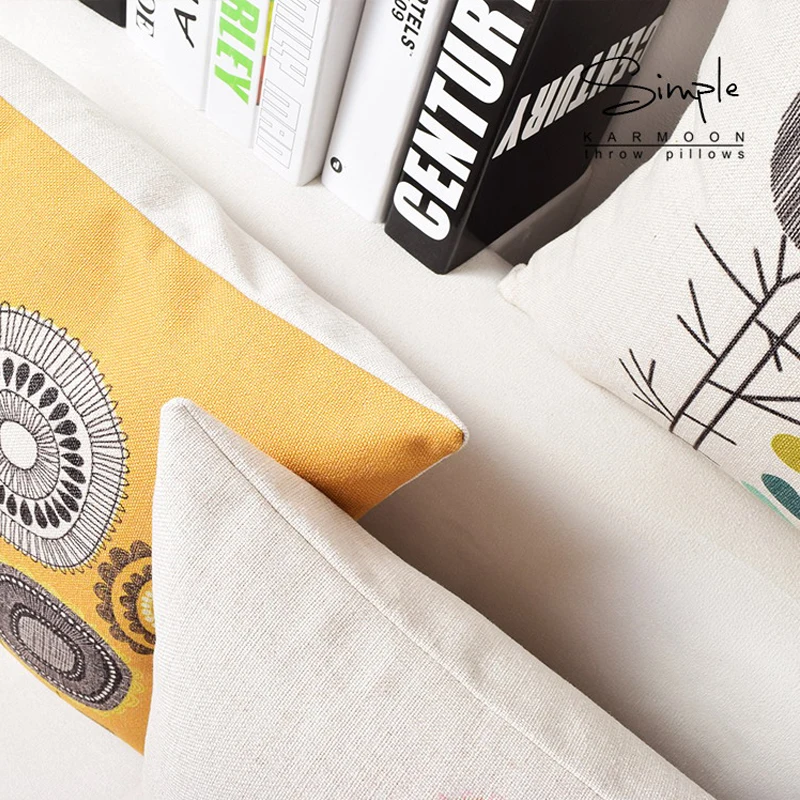 Геометрический цветок наволочка домашнее декоративное диван ретро Цветочная