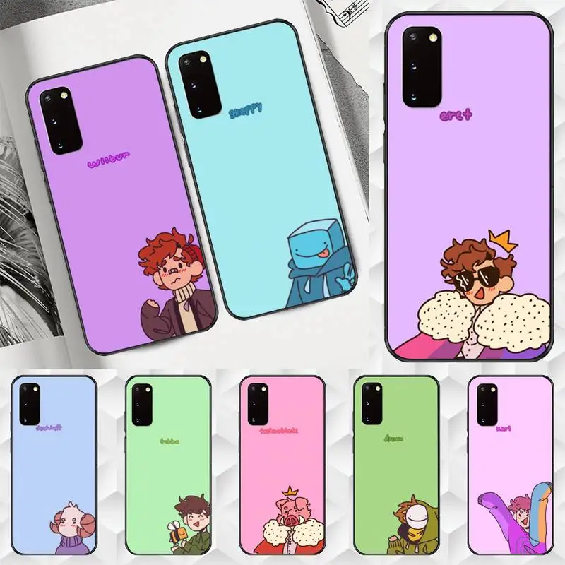 

Dream Smp Phone Case For Samsung Galaxy J2 J4 J5 J6 J7 J8 Note 5 7 8 9 10 20 2018 Cover