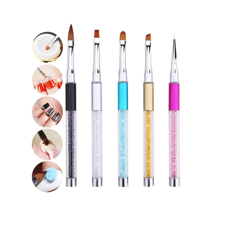 1 шт. горячая Распродажа стразы металлический дизайн ногтей Скульптура Резьба