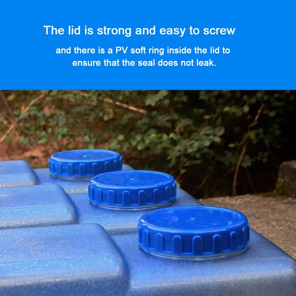 

25L Square PC Car Bucket Thickened with Faucet Self-Driving Car Portable Bucket Outdoor Camping Water Carrier Storage Container