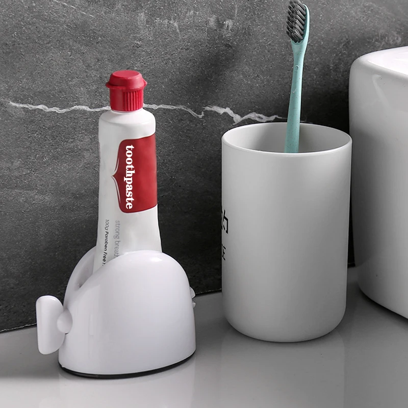 Вертикальный держатель зубной пасты многофункциональный портативный для