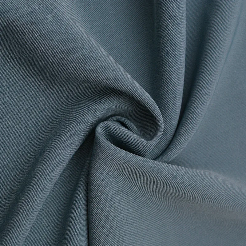100 см длинный однотонный полиэстровый твил легкая растягивающаяся ткань из