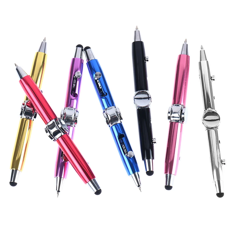 

1 шт. (12 см); Ручка-антистресс фиджет-Спиннер EDC Anti Stress рельеф металлический корпус для Пижама для детей и взрослых, Пластик