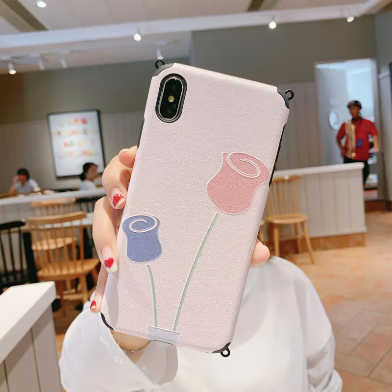 Чехол для Huawei Honor 9X20 Pro V20 с рельефным рисунком для девочек узор чехол для Honor 20i 10 8X 9X Популярные плечевой шейный ремешок чехол для троса - Цвет: 02