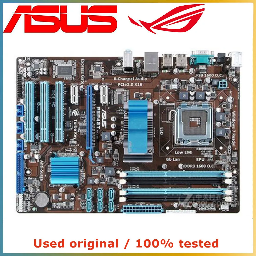 Для процессора Intel P43 LGA 775 для ASUS P5P43T материнская плата компьютерная розетка LGA775