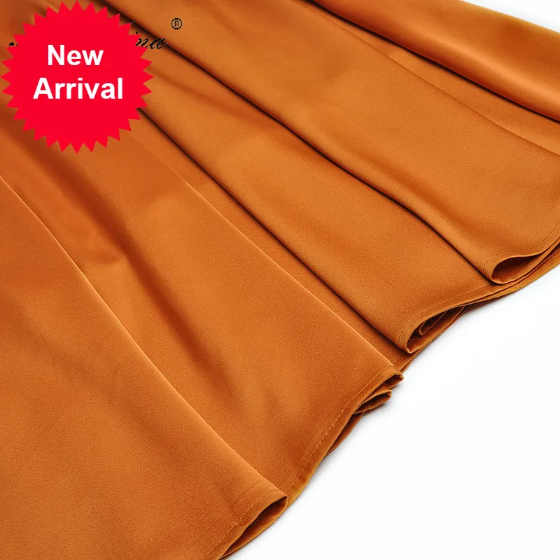 

Fashion Designer dress Spring Women's Dress Turn-down Collar Long sleeve Patchwork lace-up Dresses