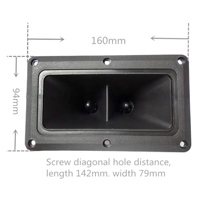 150W Dual Piezo Tweeters Horn Piezoelectric Speaker Buzzer Treble Head Driver for Home Subwoofer Stage Loudspeaker AXFY | Электроника