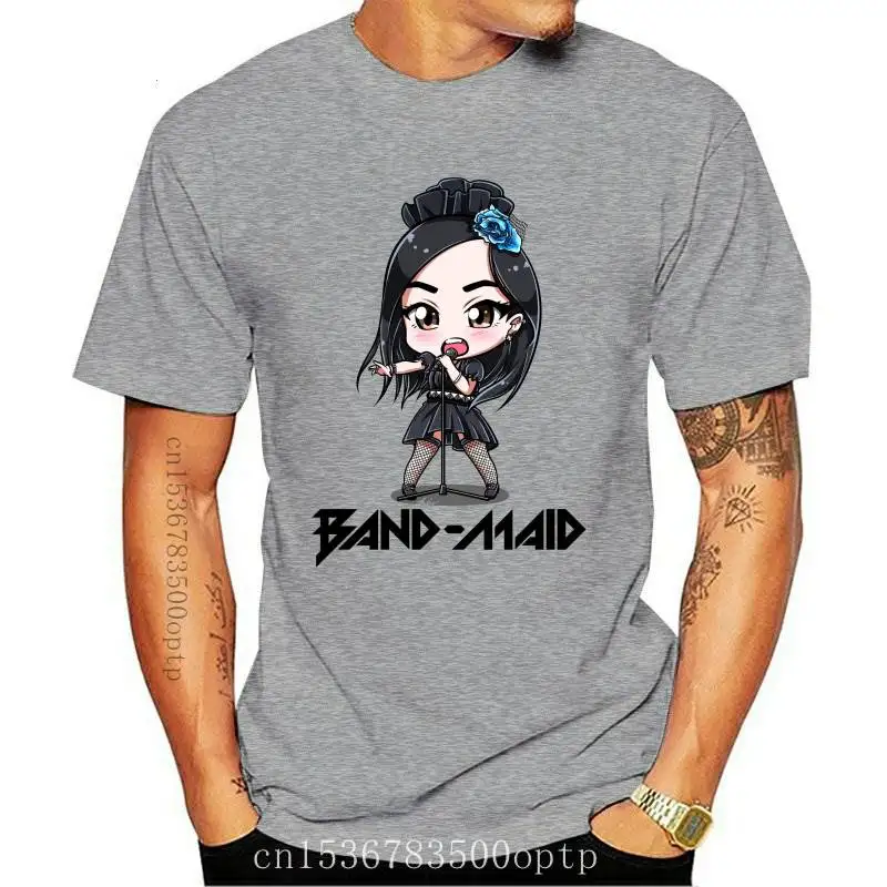 

New 2021 Women'S Band Maid Poster Ver 4 air-conditiona Large size Mistress fashion shirt
