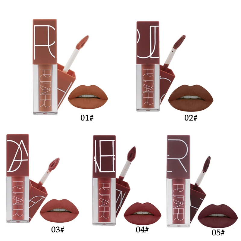 5 шт./компл. вампирский стиль помада цвета тыквы Стойкий матовый