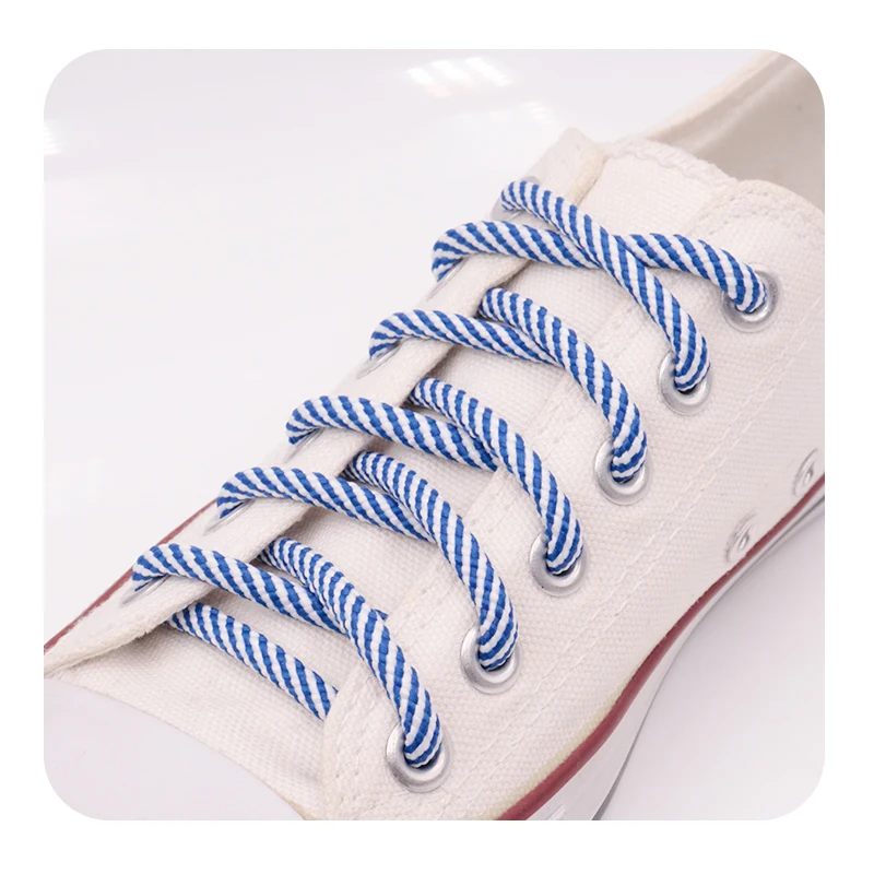 

Coolstring New Polyester Promotional Shoelaces 2 Colors Mixed Outdoor Sports Shoestrings Skating Bootlaces White Red Black Laces