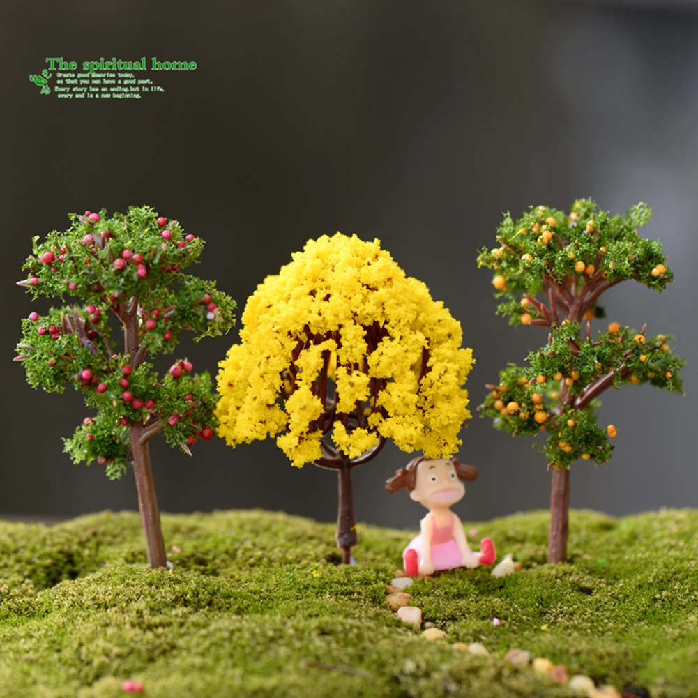 МО OD миниатюры моделирование Sakura/кокосовое/фруктовых деревьев садовое мини