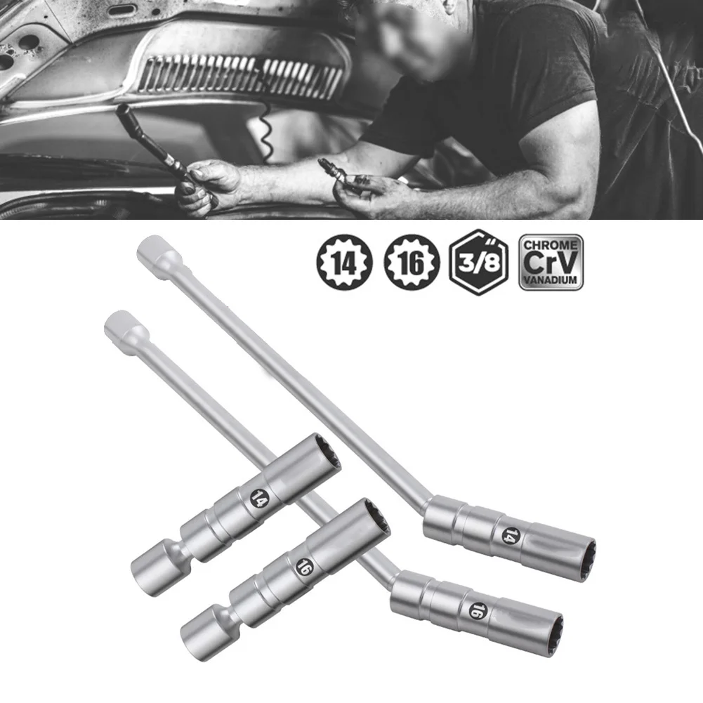 

100% Brand New 5/9"or 5/8" Swivel Magnetic Spark Plug Socket 3/8" Drive 12 & 6 Point Thin Wall Durable And Practical