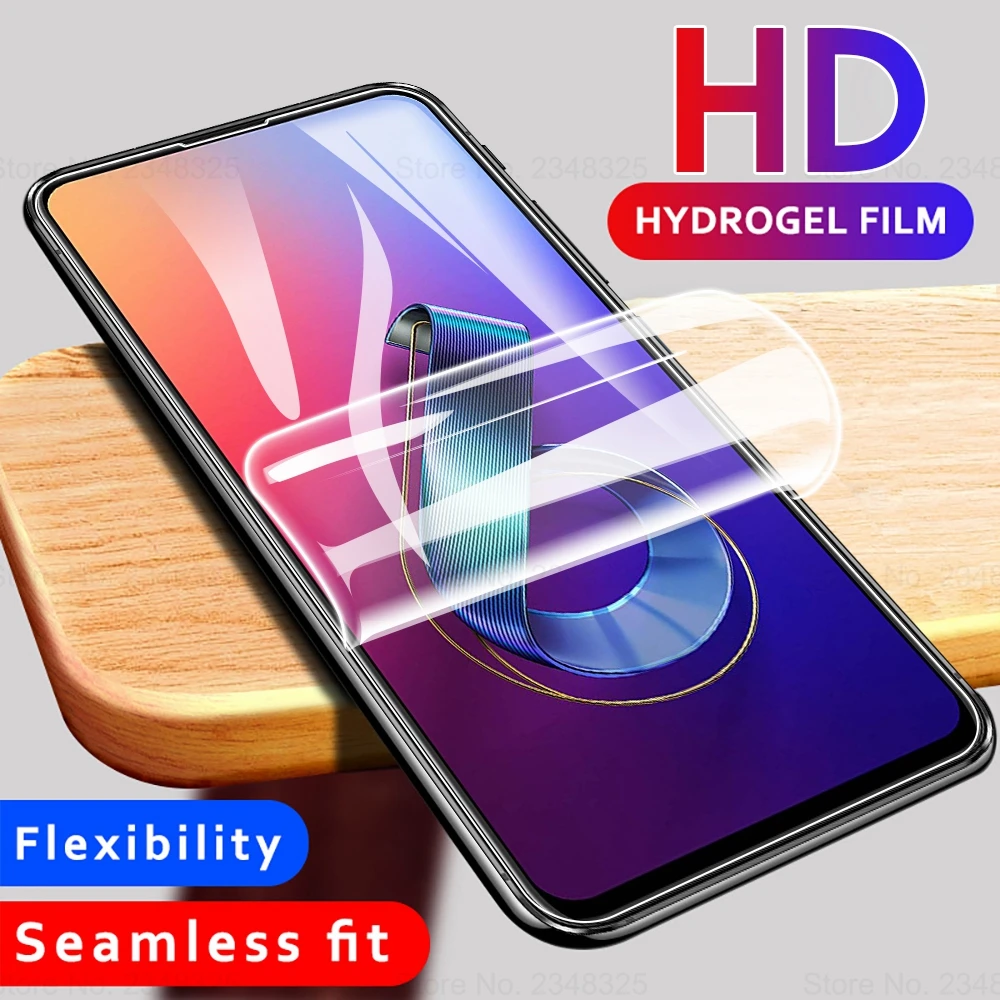 Мягкая Гидрогелевая пленка для Asus Zenfone 6 Max Pro M2 Plus M1 5 Lite 5Q 3 4 ZB601KL ROG Phone 2 ZS660KL не