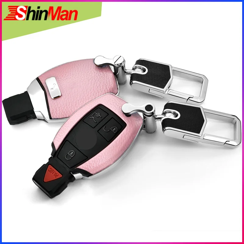 

ShinMan Smart CAR key Cover key shell key Case For Mercedes-Benz A C R S Class E Class GLA CLS Class V Class VITO Viano