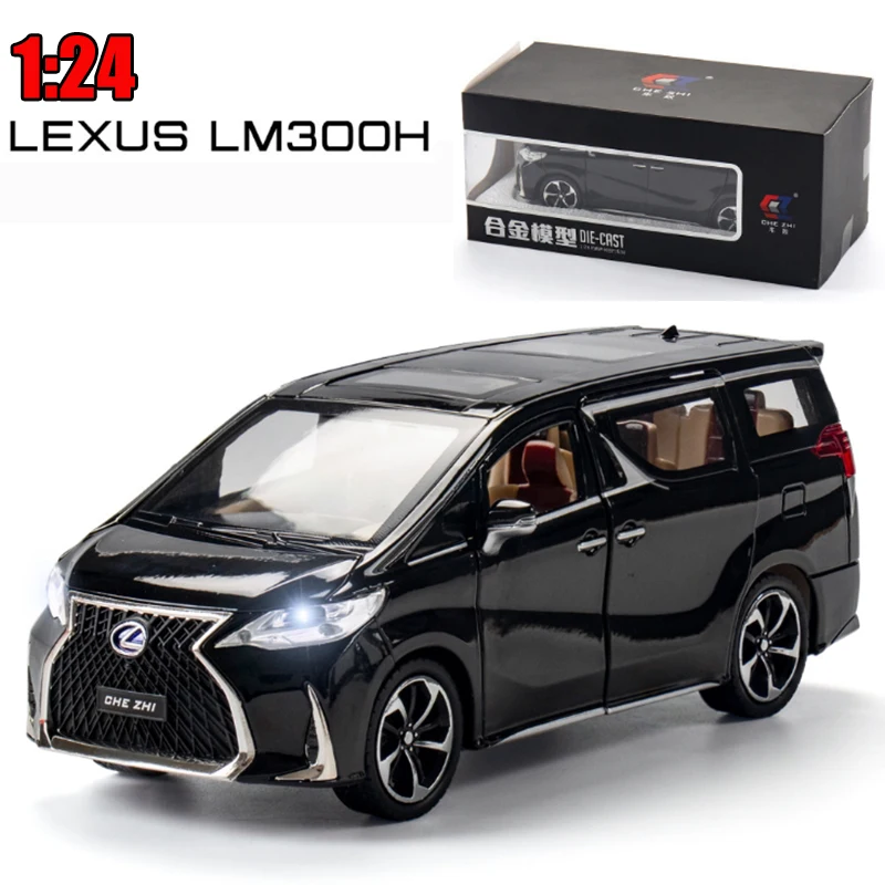 

1:24 Toy Car Excellent Quality LEXUS LM300H Metal Car Alloy Car Diecasts & Toy Vehicles Car Model High Simulation Toys For BOY