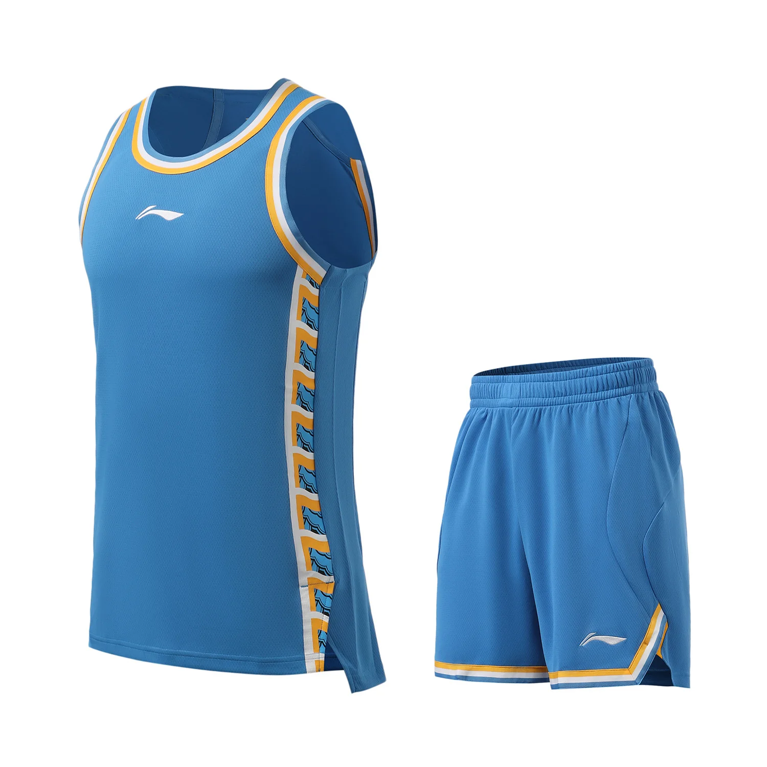 Мужские костюмы для баскетбольных соревнований Li-Ning Спортивная футболка с