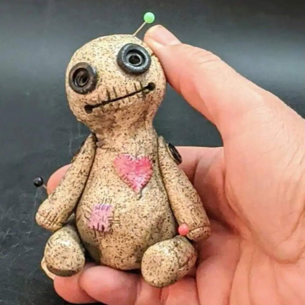 Voodoo Doll Cone Burner Incense Desktop Resin Ornament Handmade Carft Ornaments Decorative Props Home Decoration Censer | Игрушки и