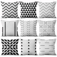 pillow case geometric pattern furniture decoration polyester living room couch pillow slip for bedroom universal pillow case new