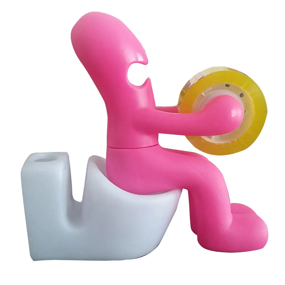 Стыковая станция Многофункциональный Забавный диспенсер для клейкой ленты