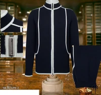 billionaire sportswear winter cardigan set men 2021 new fashion casual zipper cotton outdoor sports embroidery m 3xl