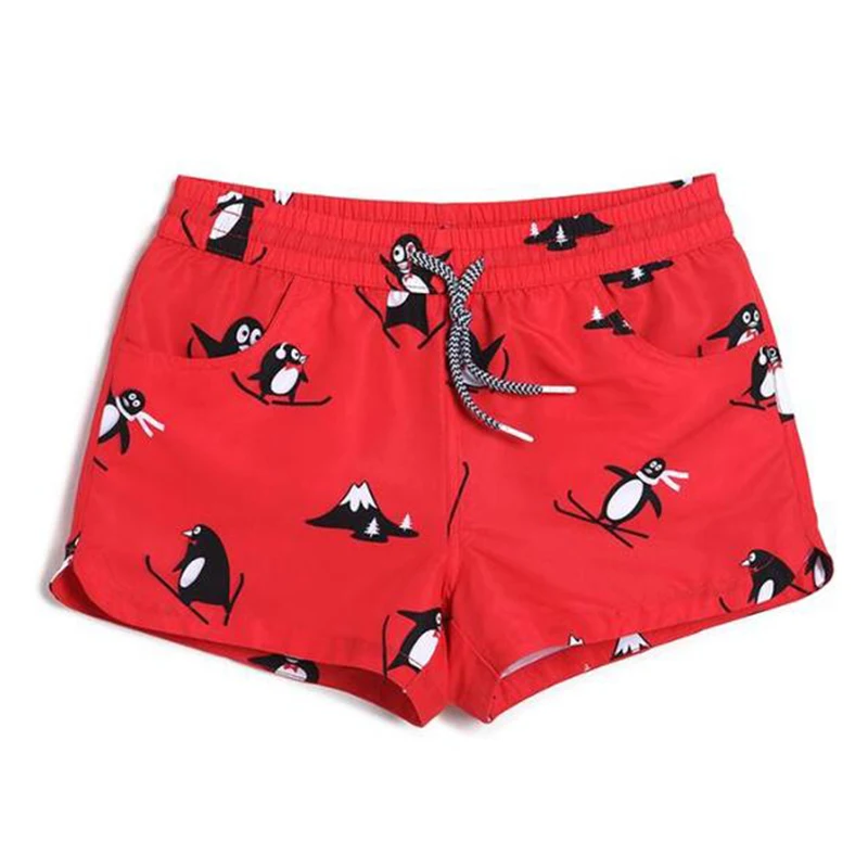 Летние плавки для пар быстросохнущие пляжные шорты мужской женский купальник