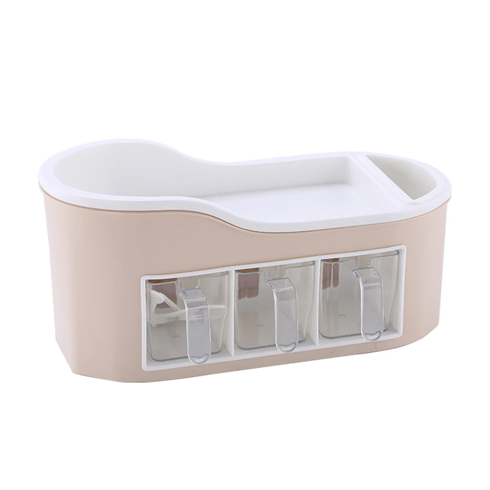 

Ящик для специй, кухонная посуда, многофункциональный ящик для хранения, нож и палочки для приправ, Двухуровневая стойка для специй