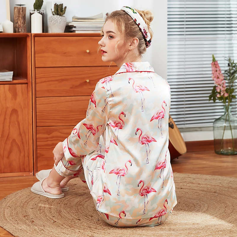 Пижама YAO TING женская пижама пикантная Стич сексуальная ночная одежда Осенний