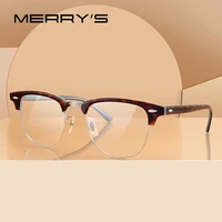 merrys design men classic square glasses luxury acetate optical eyeglasses prescription glasses frames optical eyewear s2331