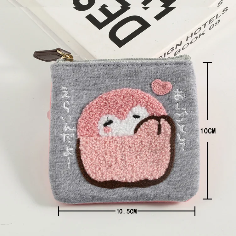 

1Pcs Cartoon Toys Penguin Plush Purses Coin Purses 10.5*10CM WJ01