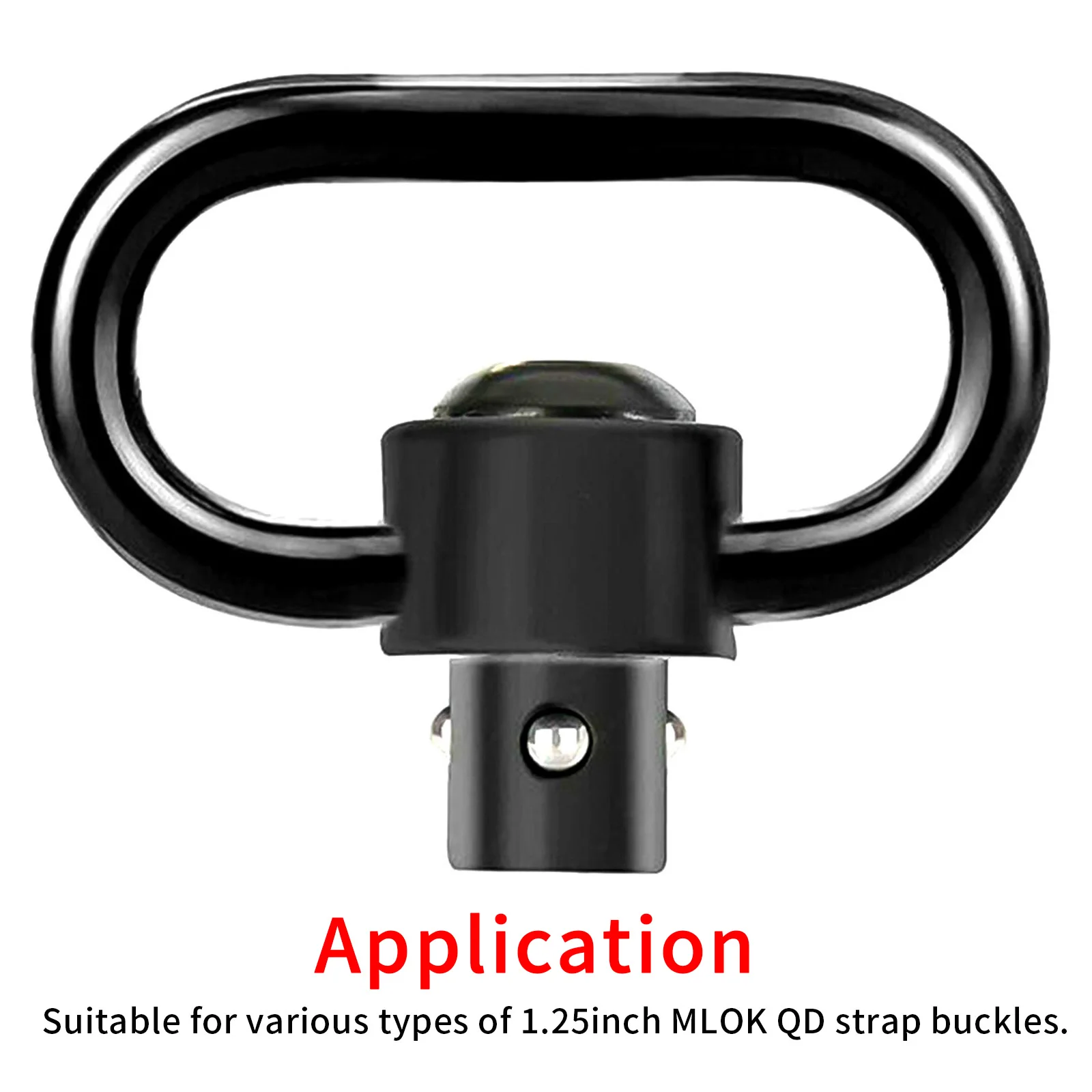 

Detachable Sling Swivels Adapter Kit 1.25 Inch Quick Release Rail Mount Handguard Accessories Easy And Quick To Operate Outdoor