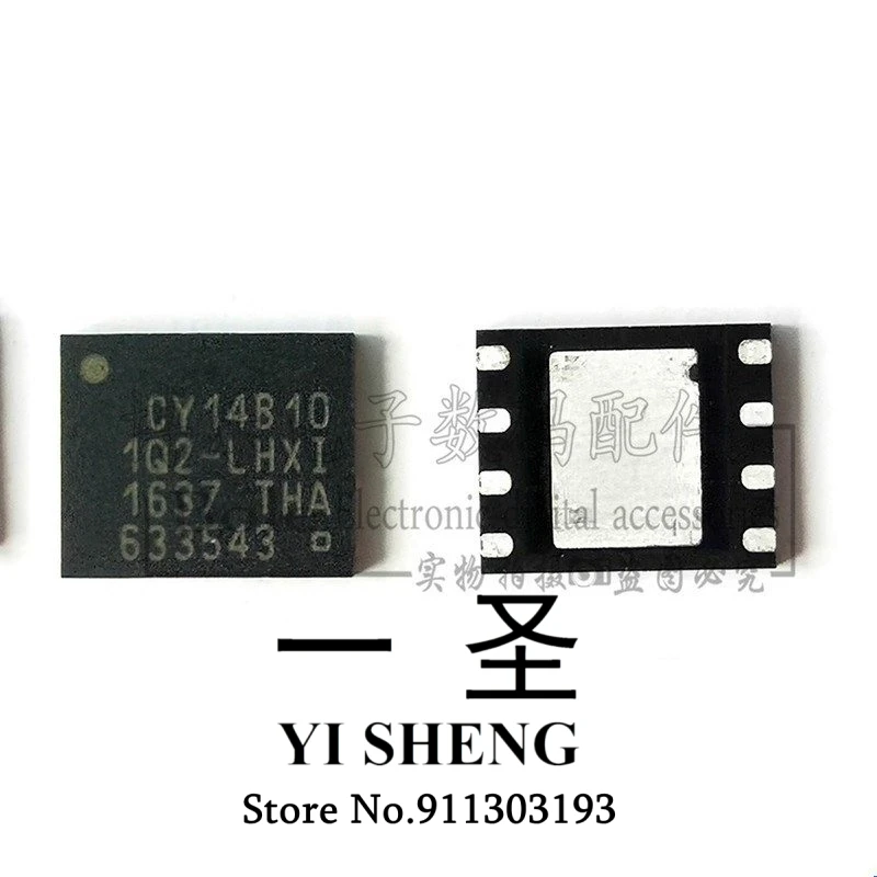 

5PCS CY14B101Q2-LHXI QFN-8 CY14B101Q2LHXI QFN8 CY14B101Q2 14B101Q2 Static memory New and original