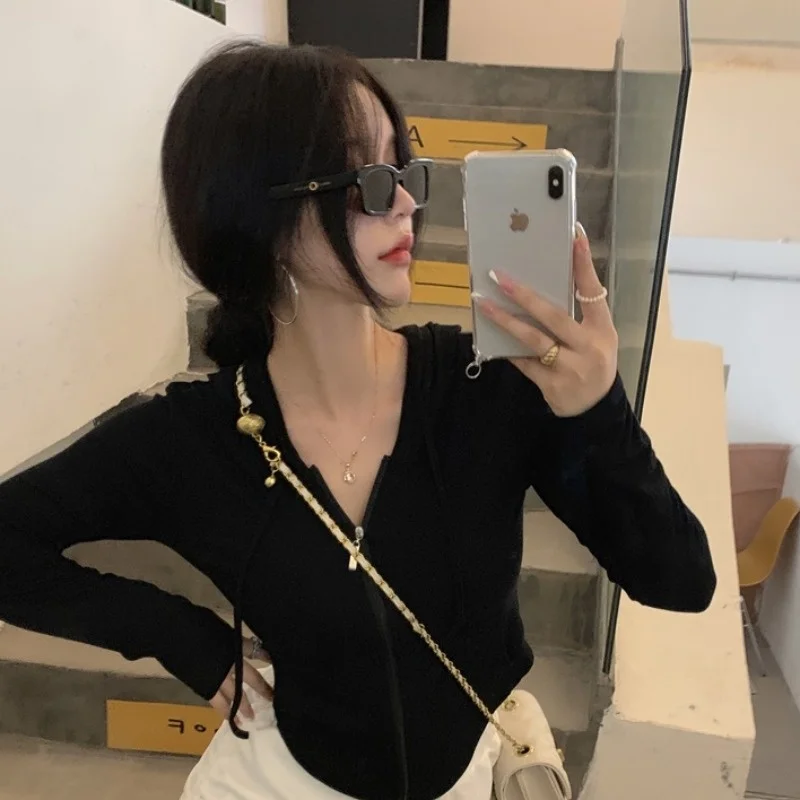 Женский осенне-зимний дизайнерский чувственный Горячий солнцезащитный Кардиган