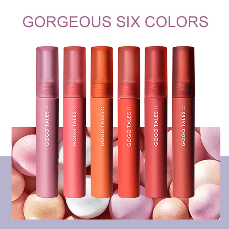 

Lipstick Matte Long Lasting Waterproof Lip Glaze Velvet Moisturizing Bright Color And Fine Texture Not Dry Lip Makeup TSLM1