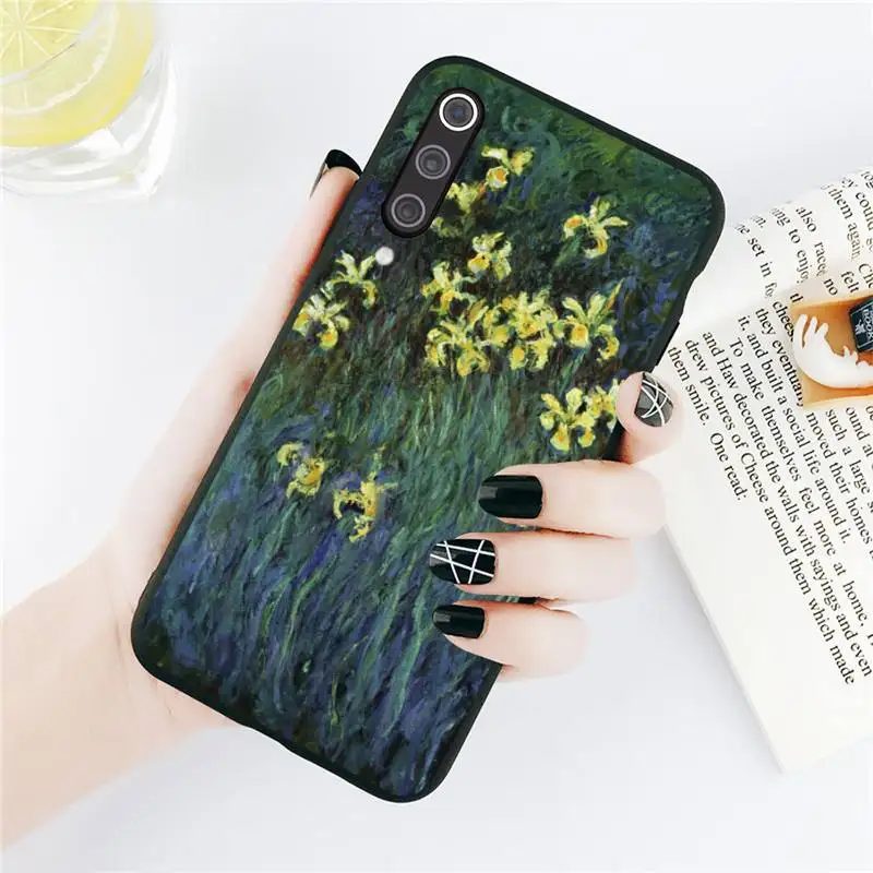 

Retro painting art Claude Monet Phone Case For Xiaomi Redmi note 7 8 9 t k30 max3 9 s 10 pro lite Luxury brand shell funda coque