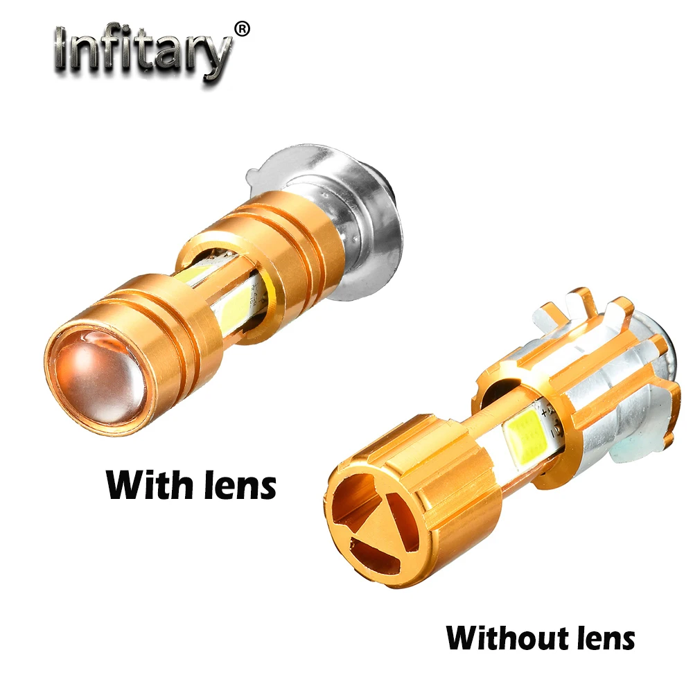 Infitary Cafe Racer P15D COB Светодиодная лампа мото головной светильник высокий низкий