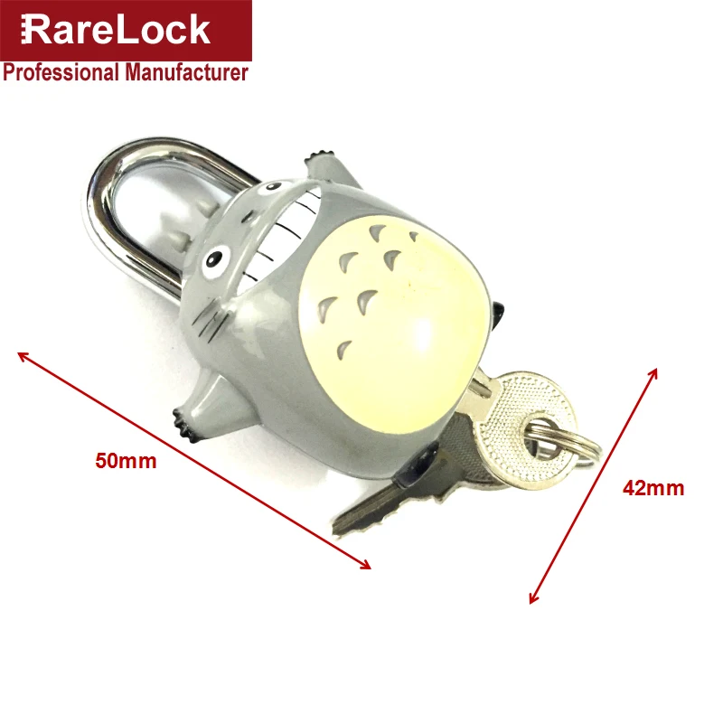 Замок AMMS288 милый замок Мой сосед Тоторо Шиншилла для детей компактный багажа