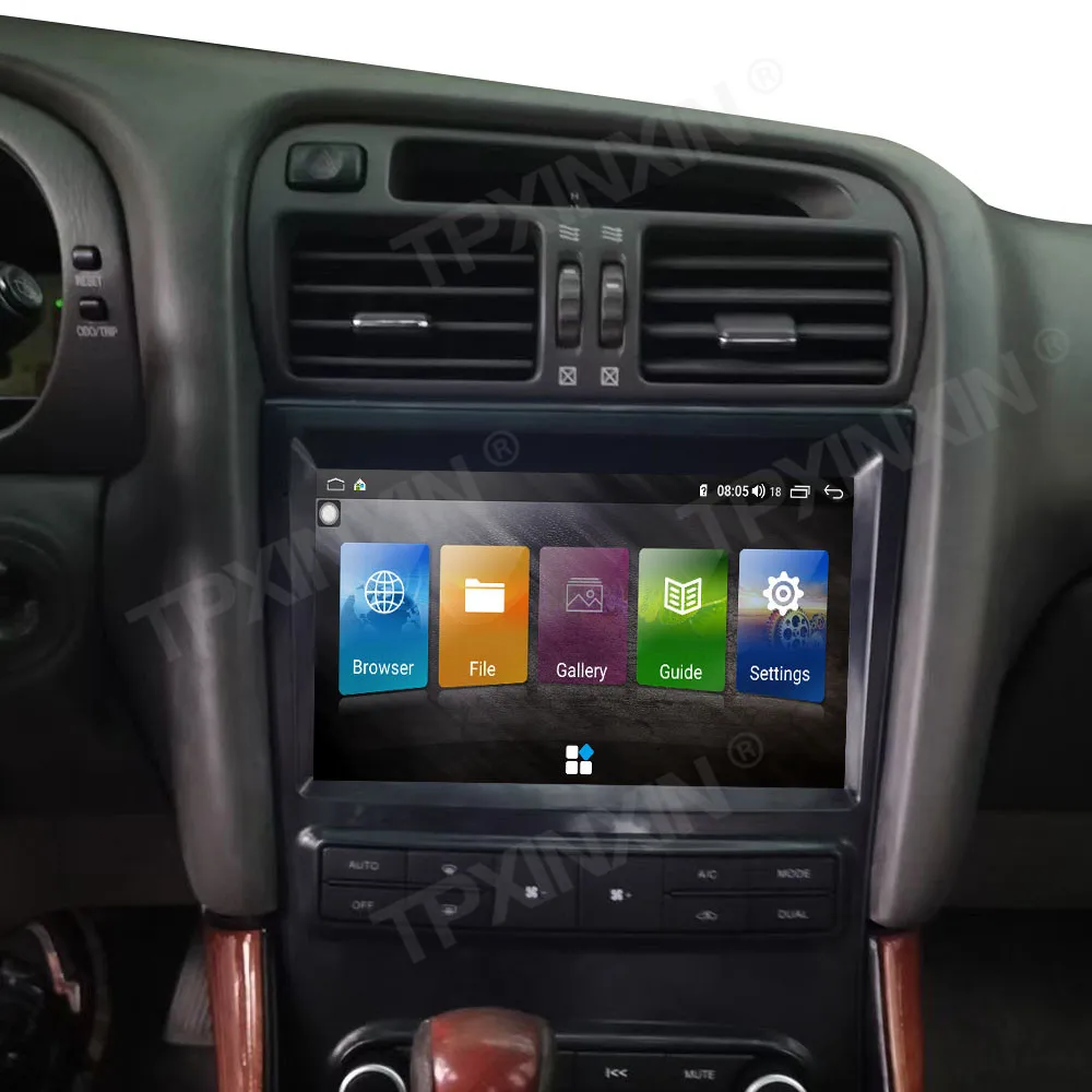 Android 11 Auto для Lexus GX300 2004 2005 2006 2007 2008 мультимедийный плеер GPS-навигация автомобильное