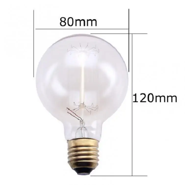 40 Вт большой Promation G80 можно использовать энергосберегающую лампу или