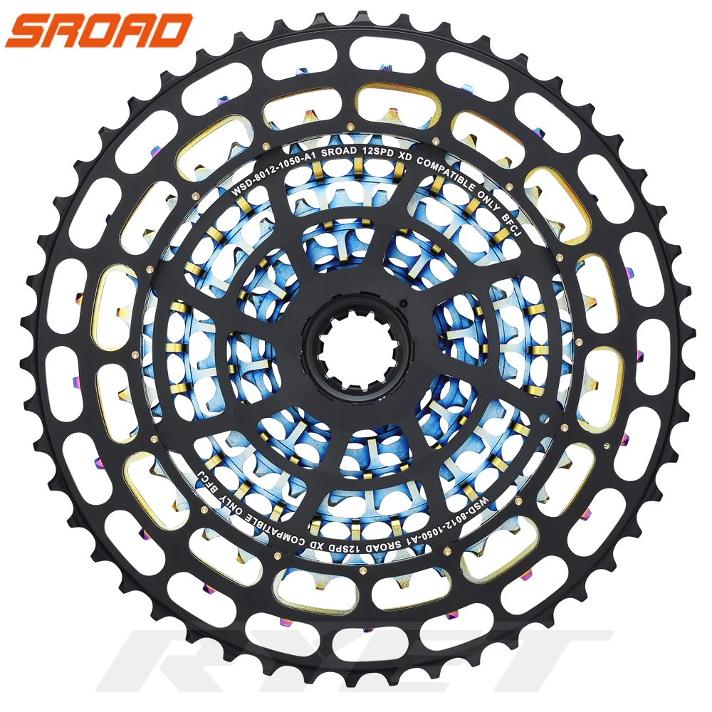 SROAD 12 s Cassette10 50T скоростей MTB кассета велосипед Freeewheel подходит SRAM XD супер