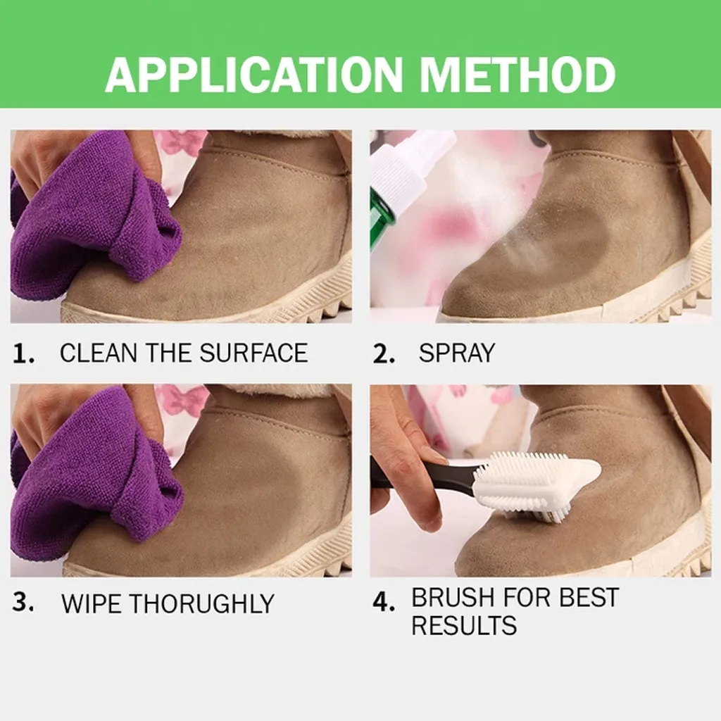 Щетка для обуви Зимняя обувь очищающий спрей замша уход чистящее пальто подушка