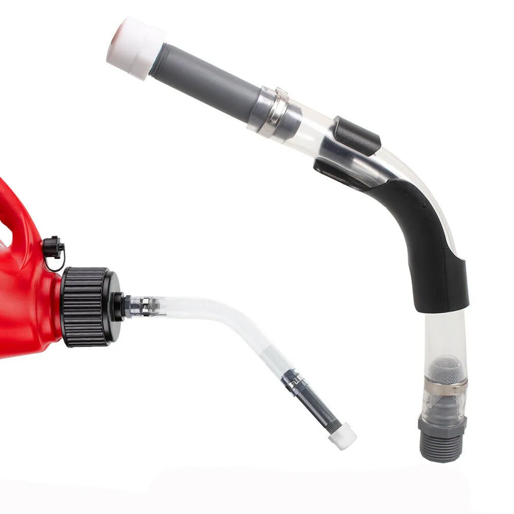 

14" 5 Gallon Fuel Jug Gas Can VP Racing Fuel Deluxe Cap Filler Hose Hose Kit Adapter Hose Tool