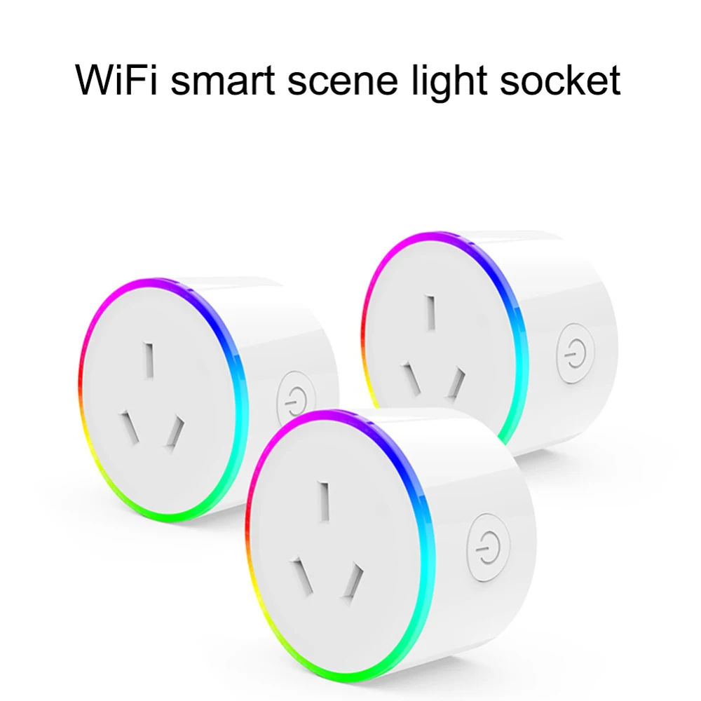 Штепсельная вилка AU WiFi умная штепсельная с пультом дистанционного управления