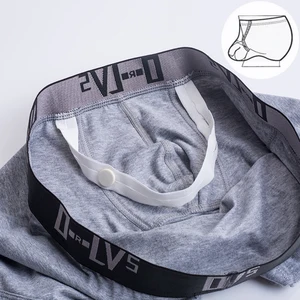 Сексуальные мужские трусы-боксеры с карманом для пениса, U выпуклый модал, дышащее Мужское нижнее белье, трусы для геев, шорты-боксеры для мужчин, M-XXL