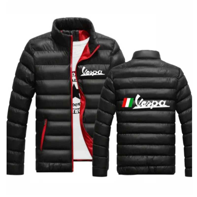 

Куртка Vespa с логотипом на весну, новая уличная куртка, парка, теплая верхняя одежда, повседневные хлопковые спортивные толстовки с подкладко...