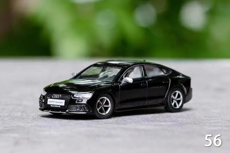 

GCD 1:64 RS7 Sportback black LHD Diecast Model Car