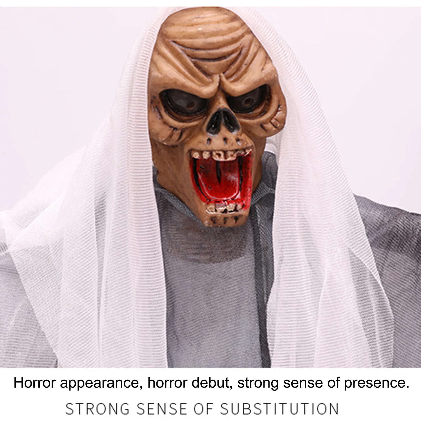 Horror Grim Reaper Hanging Ghost Halloween Decorations Accessories Props Haunted House Bar Club Party Scary Decoration Prop | Дом и сад