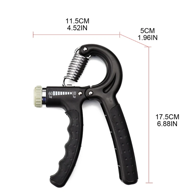 

5 Pcs Counting Gripper Set Grip Pointer Finger Hand Strength Meter Training